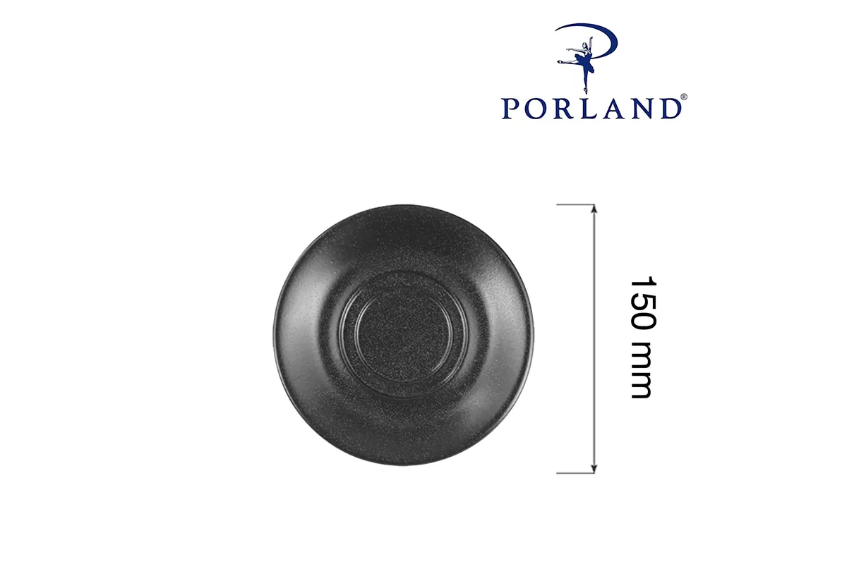 Spodek do filiżanki sztaplowanej Coal, 150mm Porland 04ALM007434