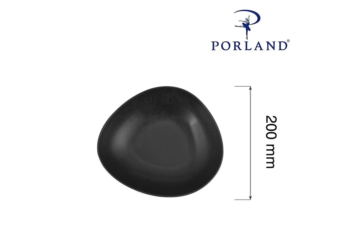Miska trójkątna Coal, 200mm Porland 04ALM007964