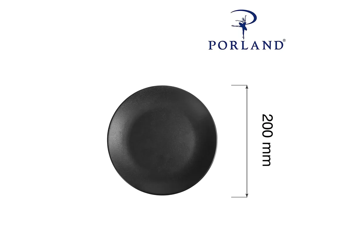 Talerz płytki Coal, 200mm Porland 04ALM005294