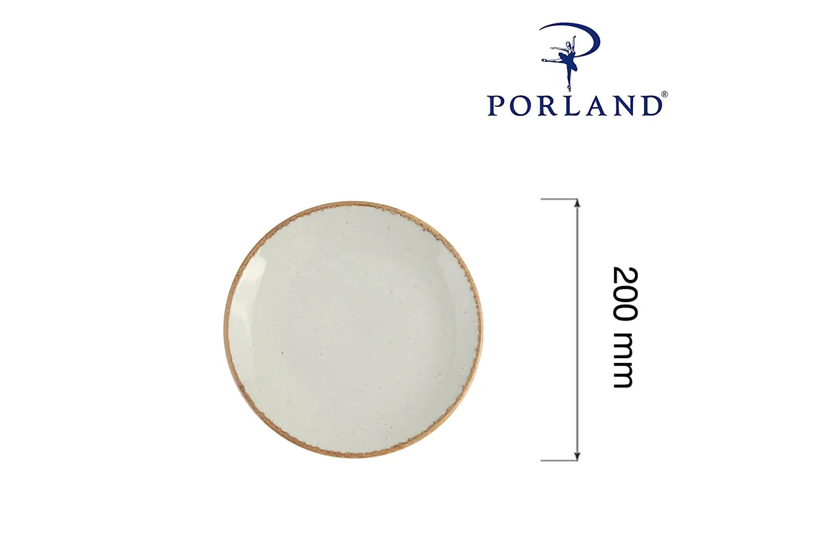 Talerz płytki Ashen, 200mm Porland 04ALM005302