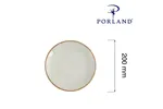Talerz płytki Ashen, 200mm Porland 04ALM005302