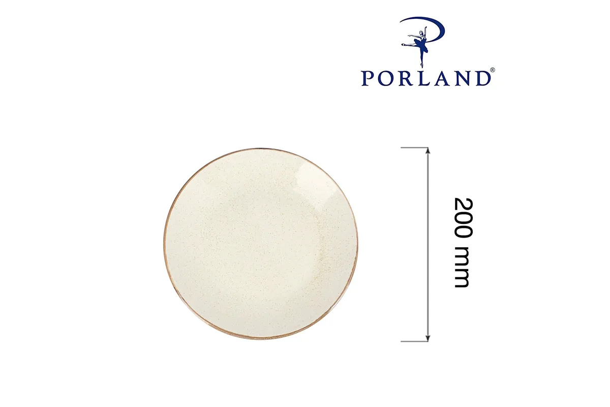 Talerz płytki Sand, 200mm Porland 04ALM005303