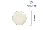 Talerz płytki Sand, 200mm Porland 04ALM005303
