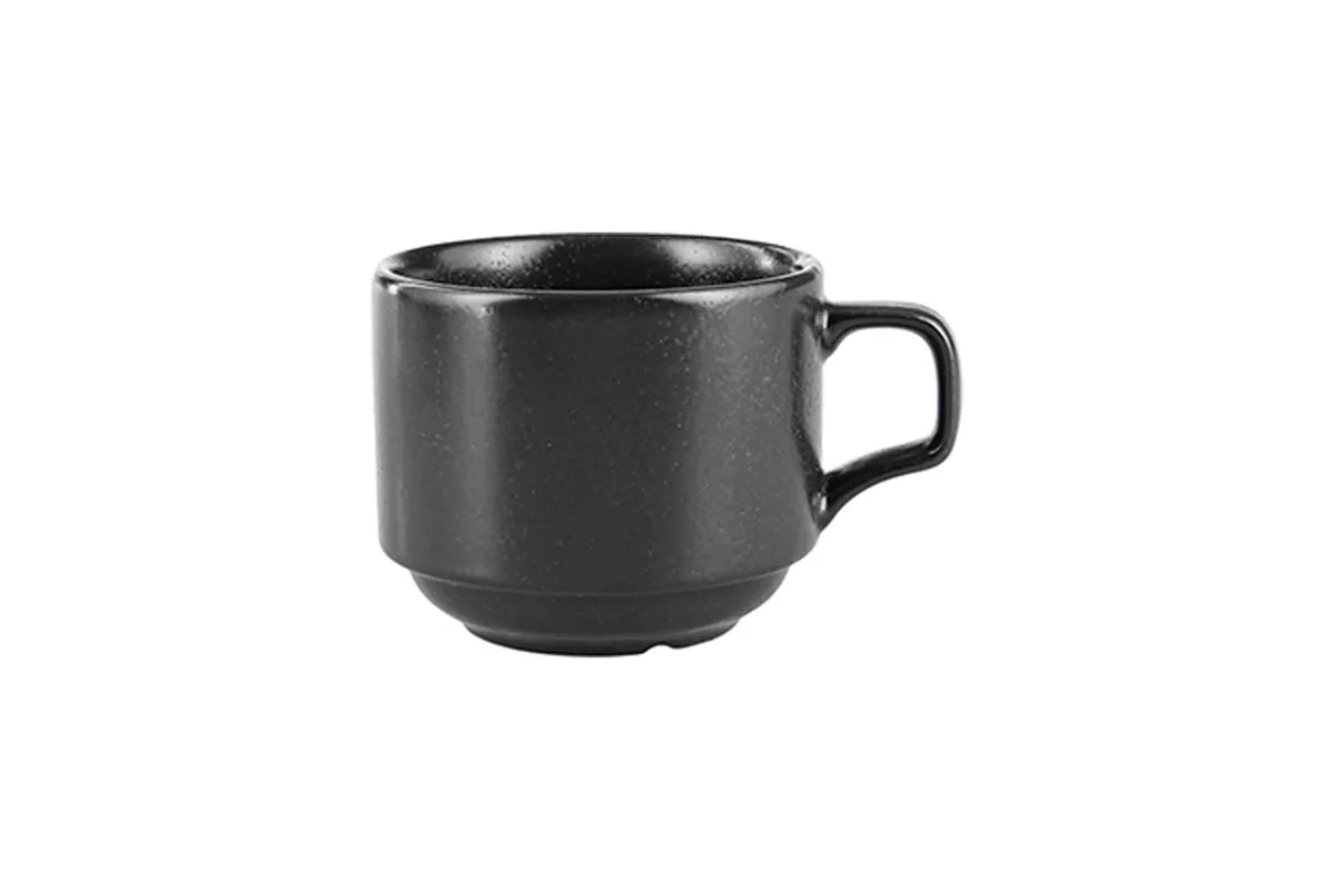 Filiżanka sztaplowana do kawy i herbaty Coal, 200ml Porland 04ALM007427