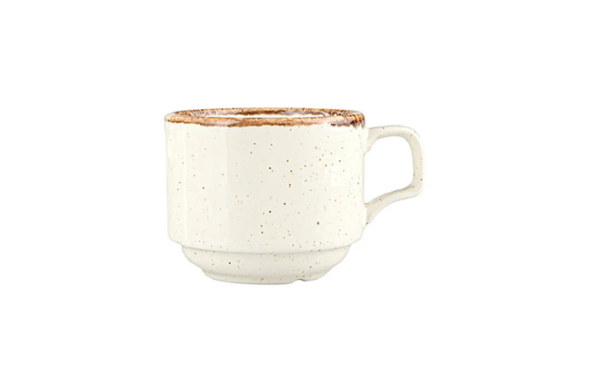 Filiżanka sztaplowana do kawy i herbaty Sand, 200ml Porland 04ALM007429