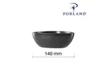 Miska trójkątna Coal, 140mm Porland 04ALM007968