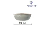 Miska trójkątna Stone, 140mm Porland 04ALM007971