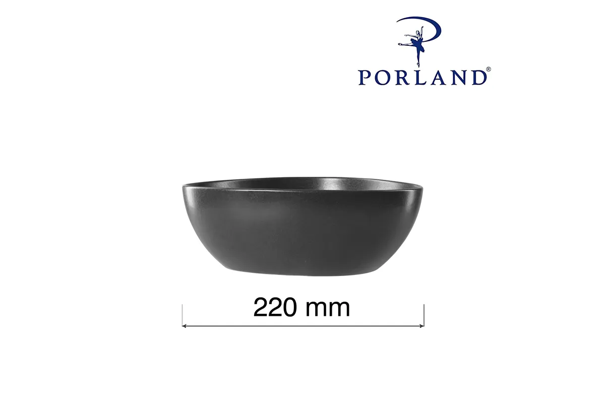 Miska trójkątna Coal, 220mm Porland 04ALM007972