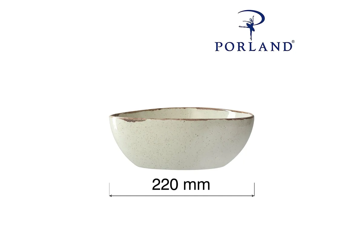 Miska trójkątna Sand, 220mm Porland 04ALM007973