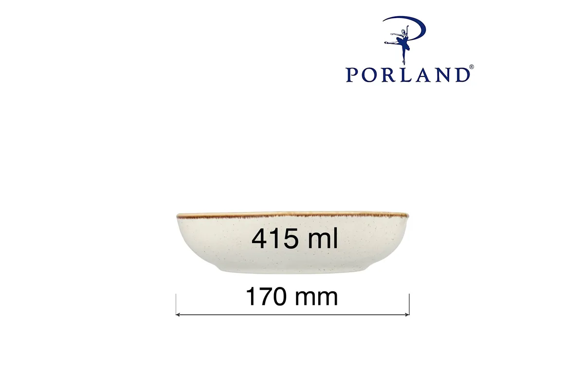 Miska płytka Sand, 170mm Porland 04ALM003022