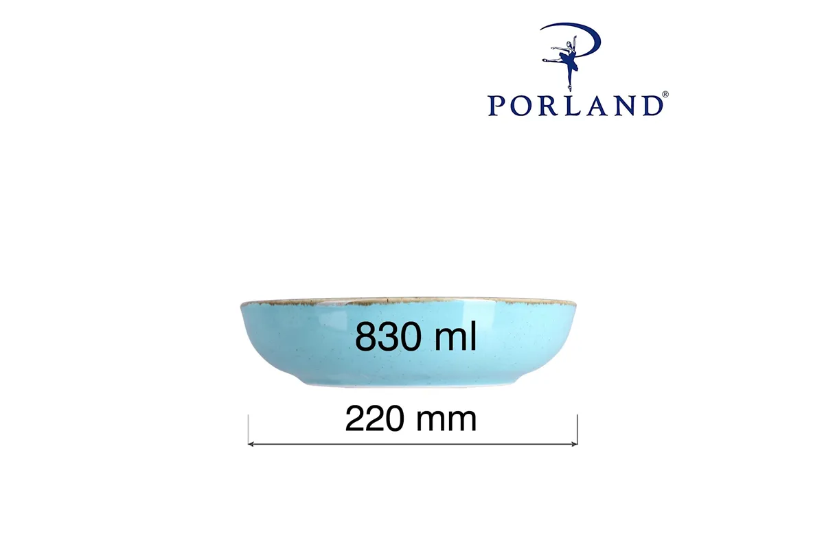 Miska płytka Laguna, 220mm Porland 04ALM003012