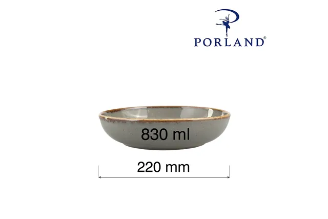 Miska płytka Stone, 220mm Porland 04ALM003018