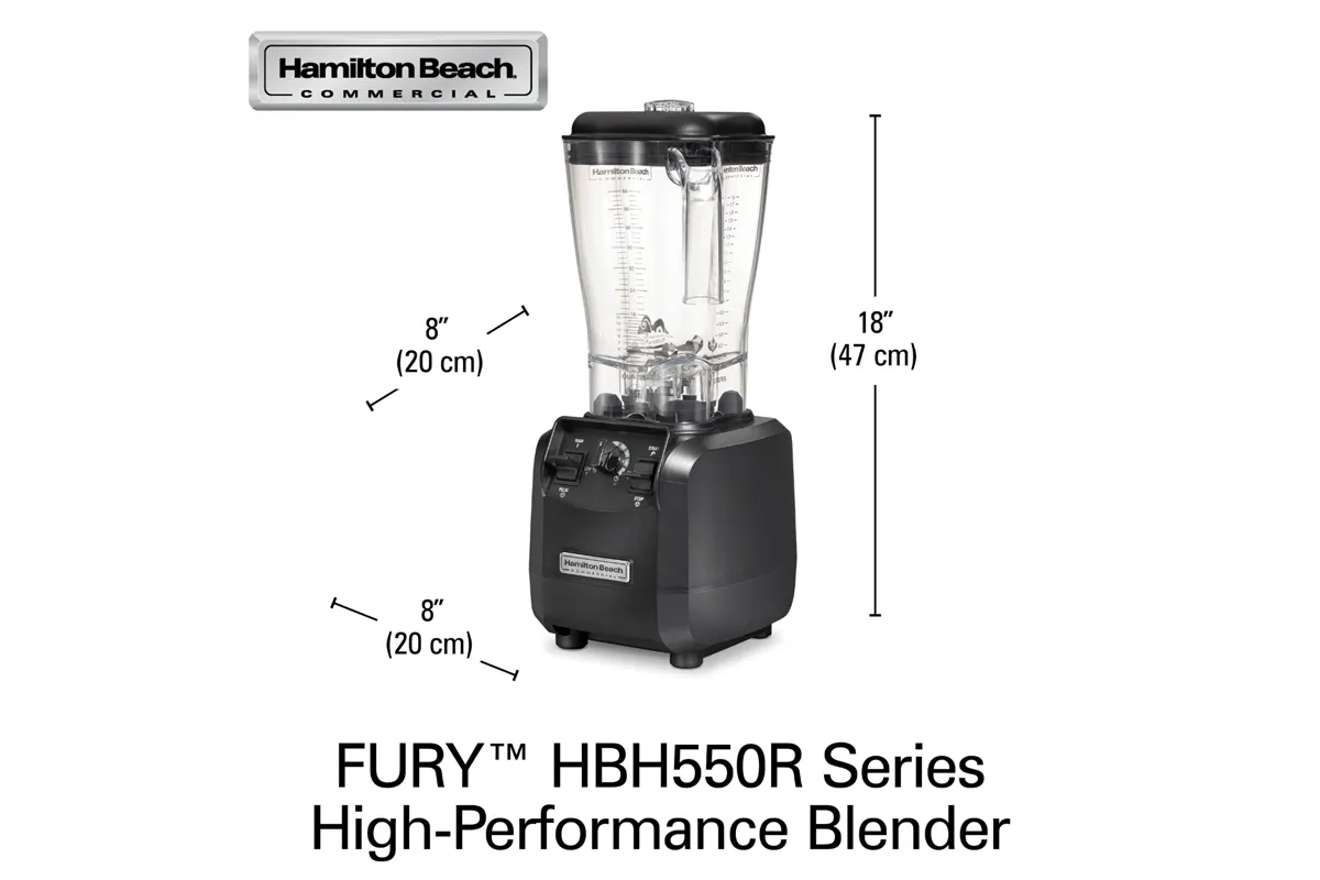 Blender barmański HBH550R-CE Fury® 1.8l 880W, Hamilton Beach Commercial Hamilton Beach Commercial HBH550R-CE