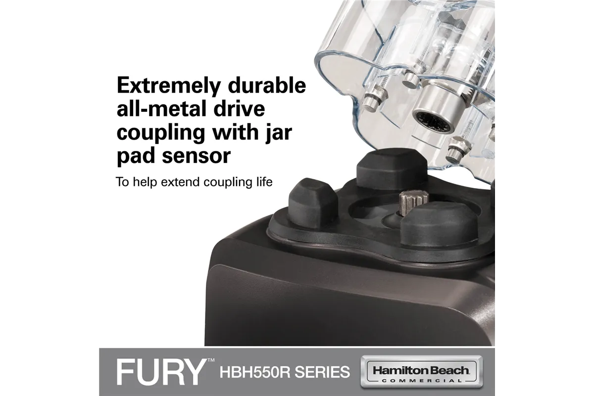 Blender barmański HBH550R-CE Fury® 1.8l 880W, Hamilton Beach Commercial Hamilton Beach Commercial HBH550R-CE