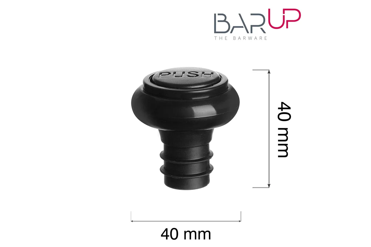 Dodatkowe korki do pompki próżniowej do wina, BarUp, 2 szt., ⌀40x(H)40mm BarUp 595534