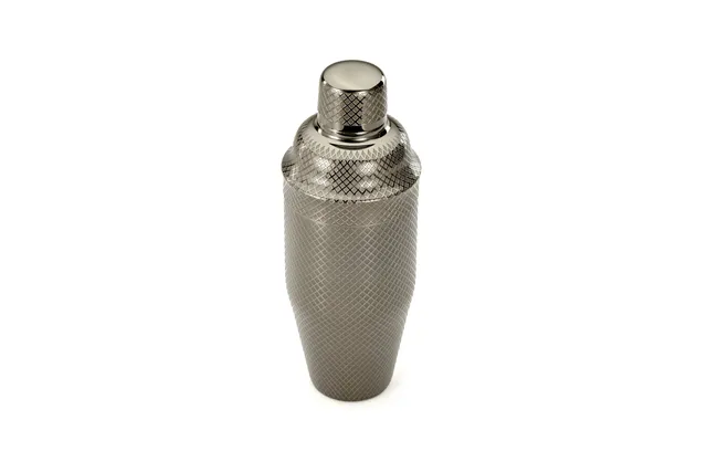 Shaker barmański 3-częściowy w stylu japońskim Diamond Lettice, czarny, BarFly, 700ml BarFly M37205BK Shaker barmański 3-częściowy w stylu japońskim Diamond Lettice, czarny, BarFly, 700ml BarFly M37205BK