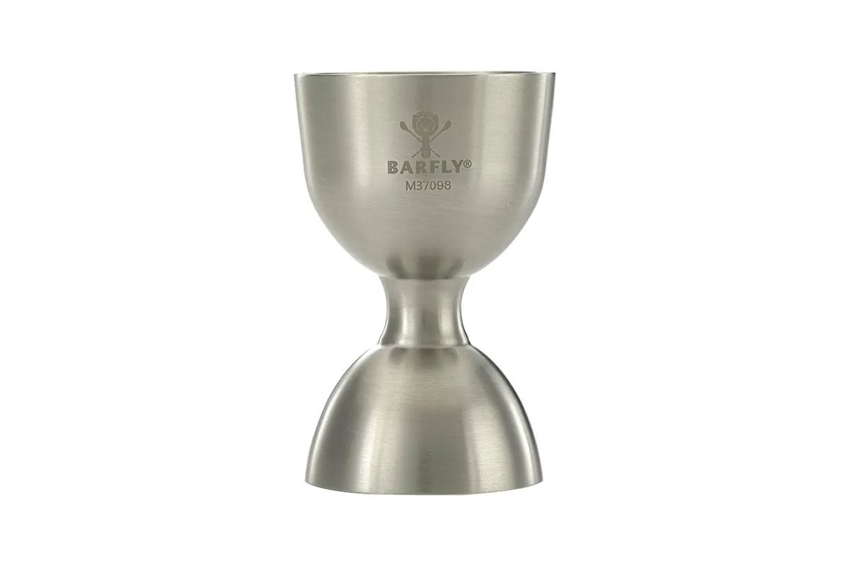 Miarka barmańska Bell z prostą krawędzią, stal nierdzewna, BarFly, 25/50ml BarFly M37098