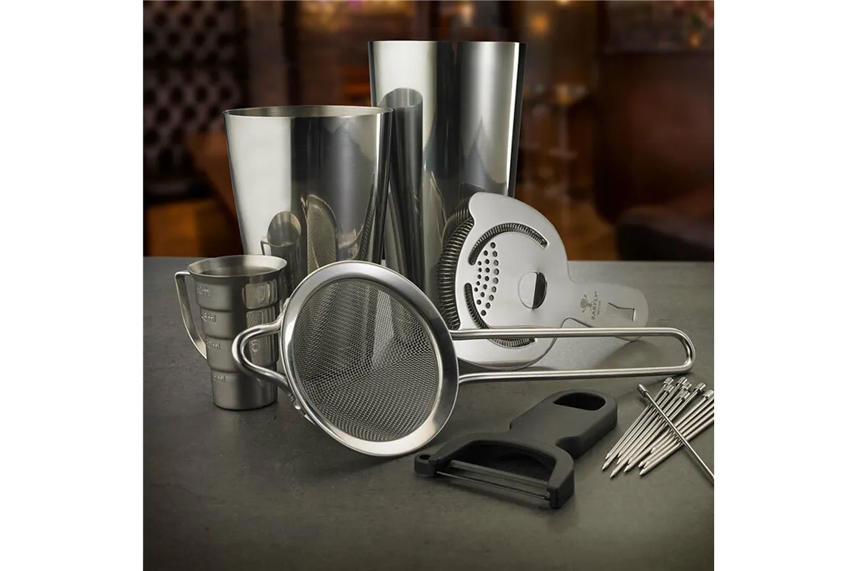 Miarka barmańska Bell z prostą krawędzią, stal nierdzewna, BarFly, 25/50ml BarFly M37098