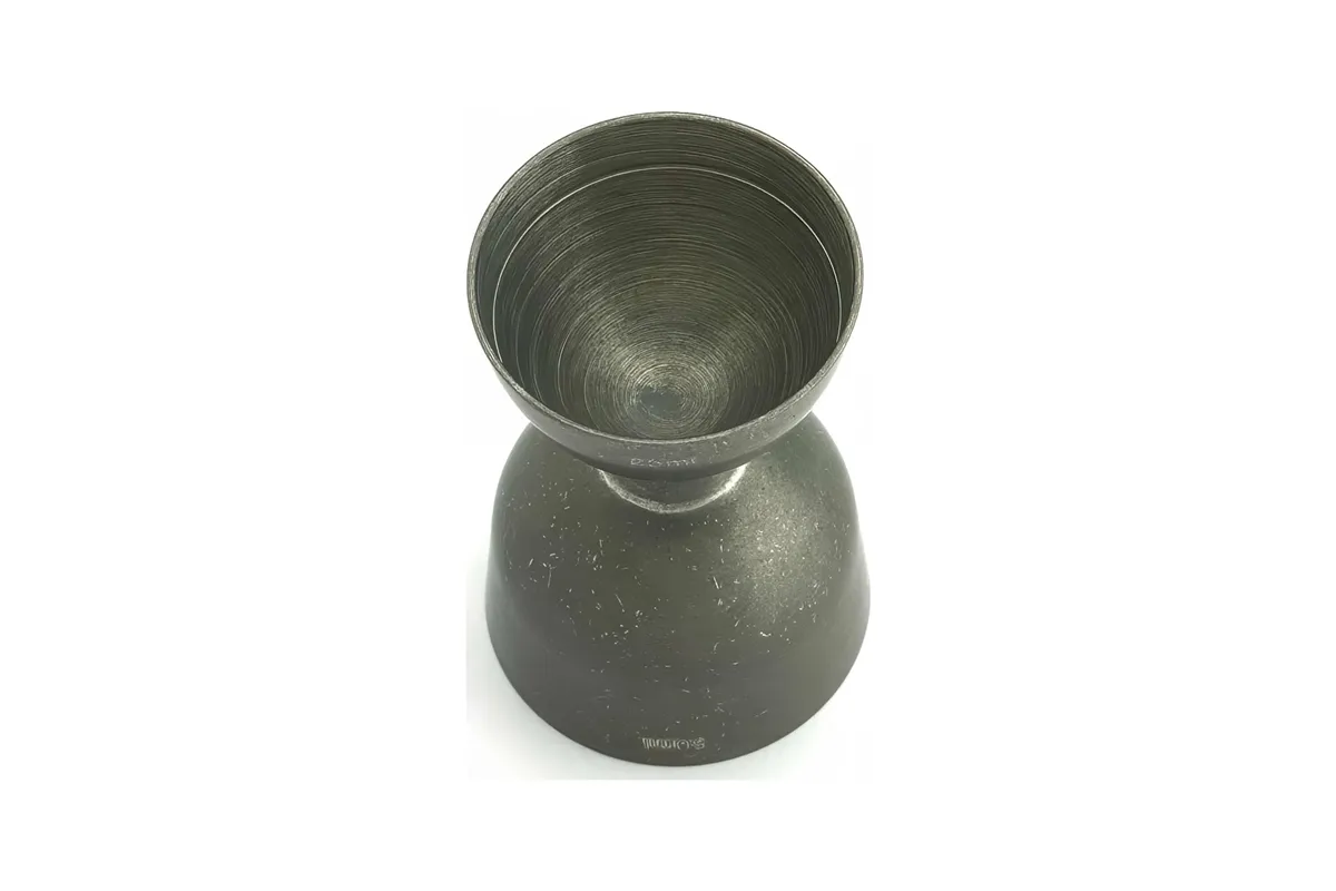 Miarka barmańska Bell z prostą krawędzią, vintage, BarFly, 25/50ml BarFly M37098VN