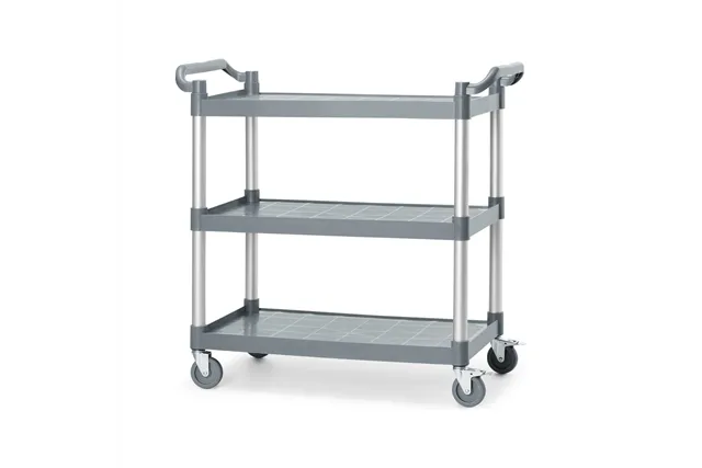 Wózek serwisowy, 3-półkowy, 1010x500x(h)960mm Amerbox 816264 Wózek serwisowy, 3-półkowy, 1010x500x(h)960mm Amerbox 816264