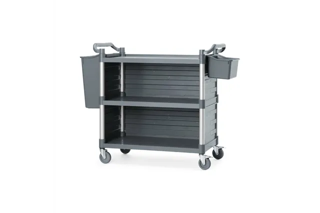 Wózek serwisowy z panelami bocznymi, 3-półkowy, 1010x500x(h)960mm Amerbox 816271 Wózek serwisowy z panelami bocznymi, 3-półkowy, 1010x500x(h)960mm Amerbox 816271