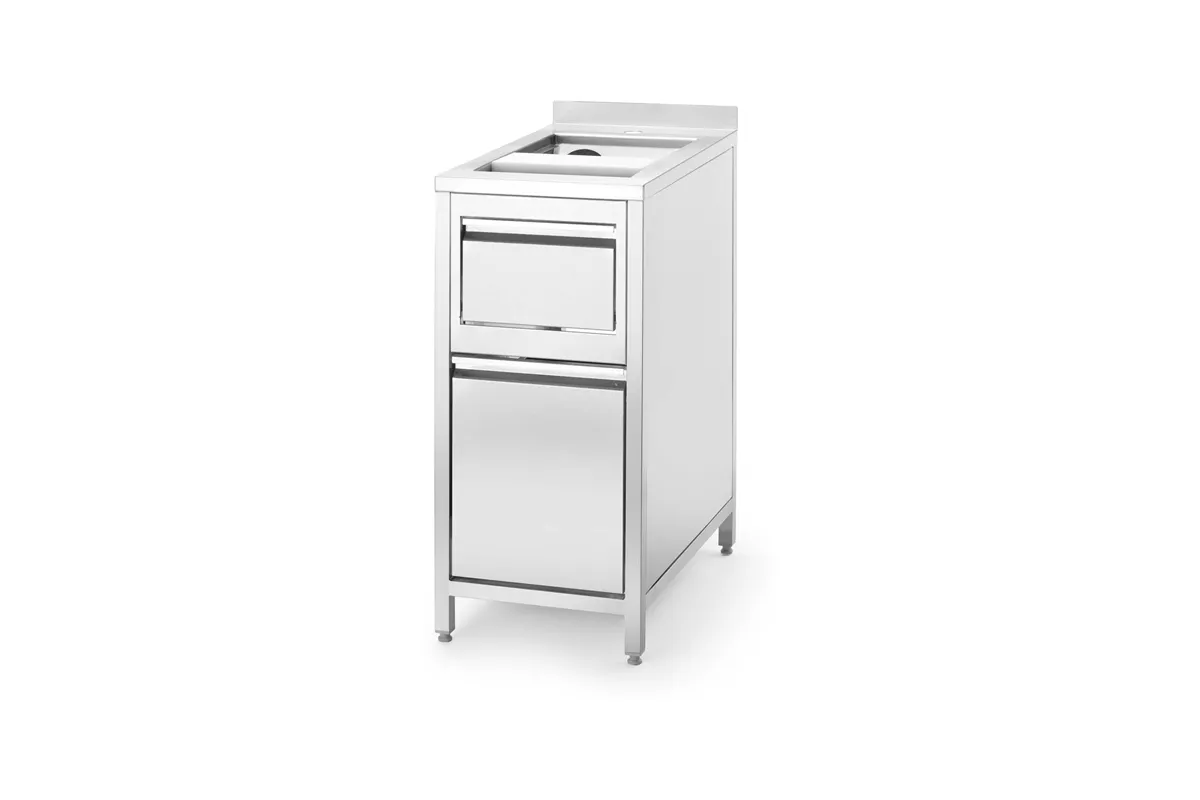 Moduł pomocniczy Boston Cafe do montowania przy kącikach kawowych, Oxygen, 400x650x(h)900mm Barmatic 817476