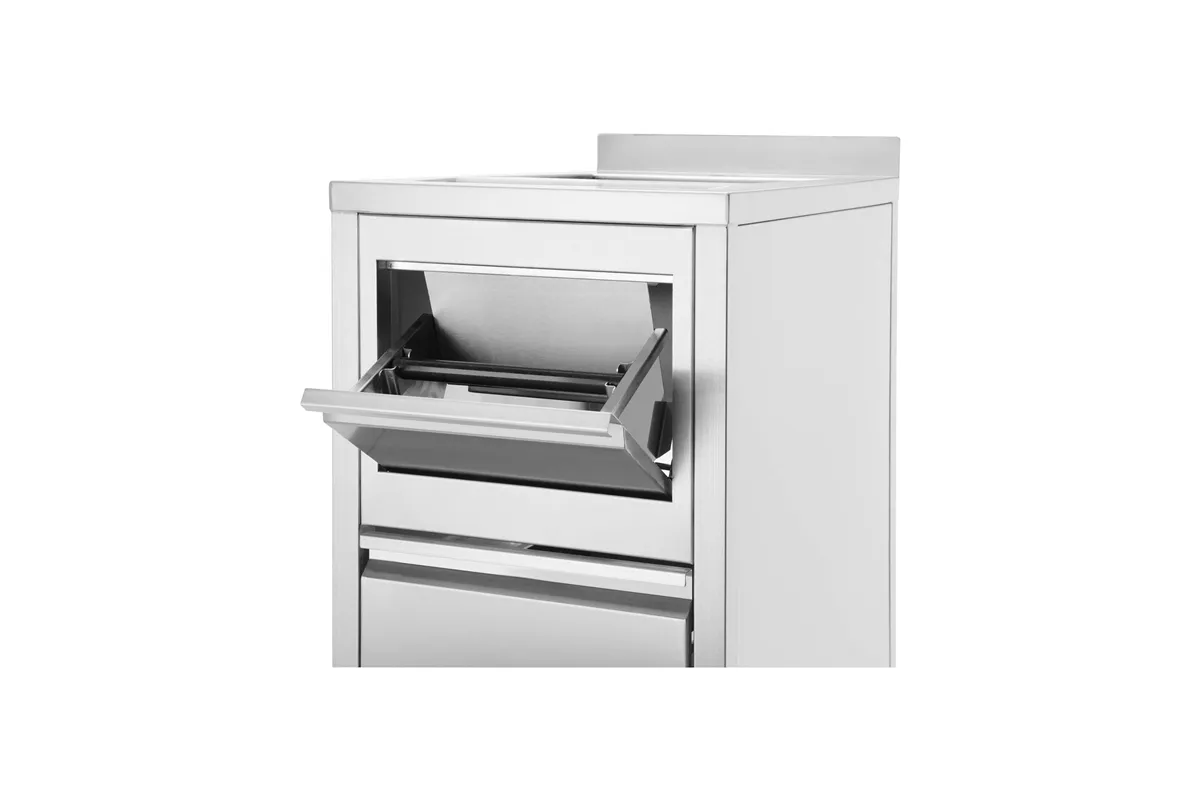 Moduł pomocniczy Boston Cafe do montowania przy kącikach kawowych, Oxygen, 400x650x(h)900mm Barmatic 817476