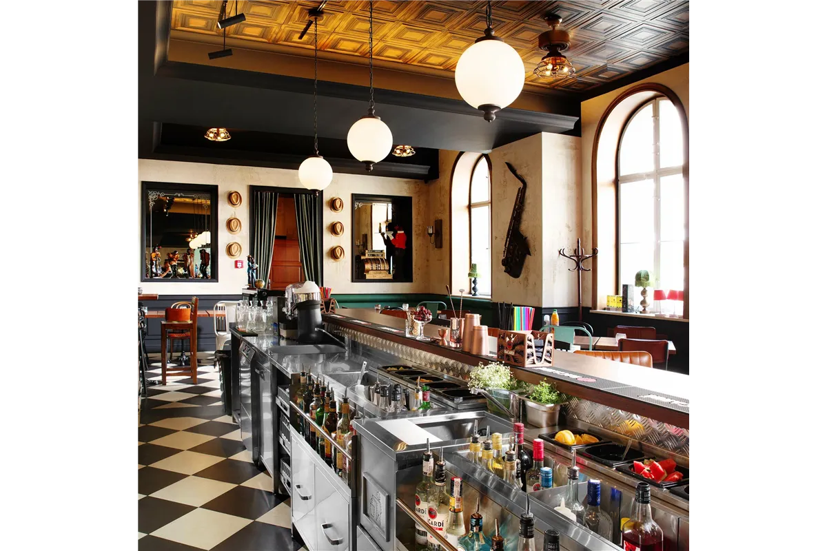 Moduł pomocniczy Boston Cafe do montowania przy kącikach kawowych, Oxygen, 400x650x(h)900mm Barmatic 817476