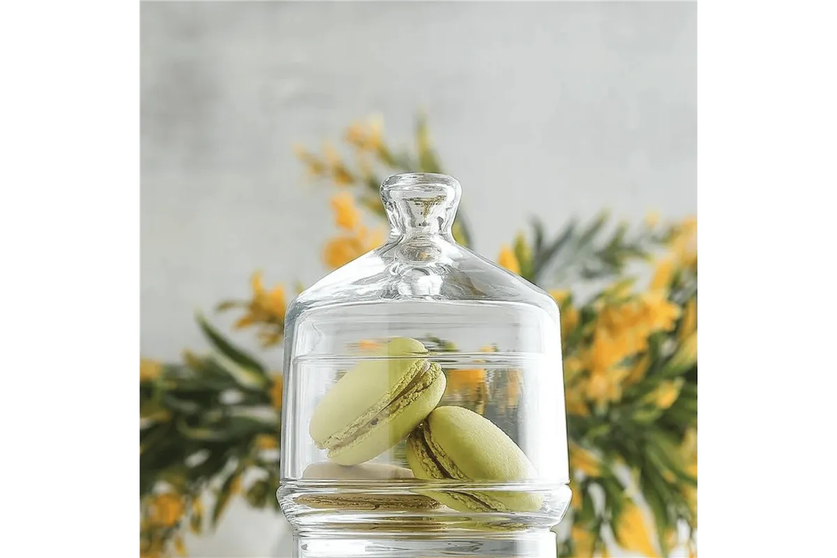 Szklany pojemnik z pokrywką Brighton, 285ml, LAV (dawniej LV-BERRYS1) LAV LH-BRIGHTONS1