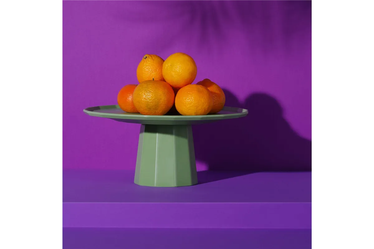 Podstawa do patery Metropolis, zielona, 110x(h)120mm Fine Dine 562536