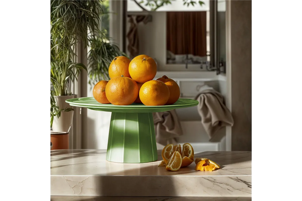 Podstawa do patery Metropolis, zielona, 110x(h)120mm Fine Dine 562536