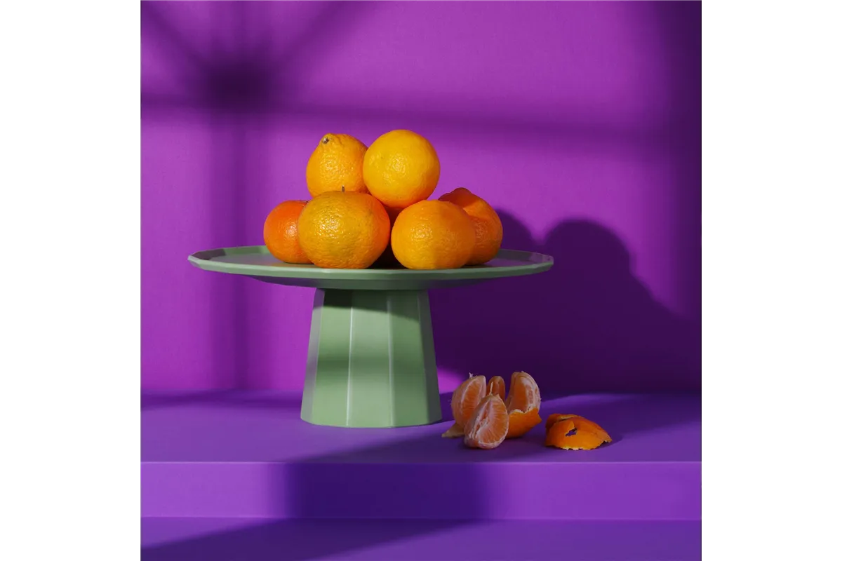 Podstawa do patery Metropolis, zielona, 110x(h)120mm Fine Dine 562536