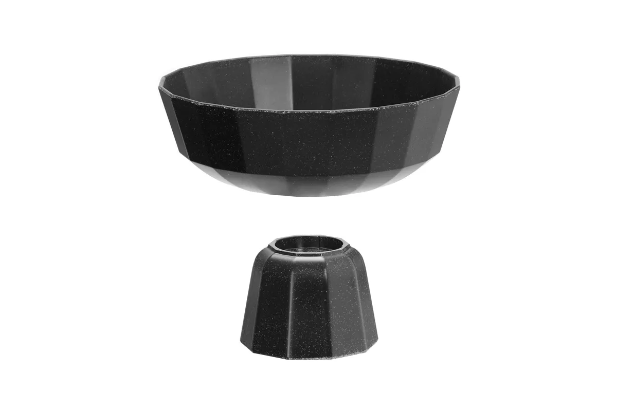 Patera na owoce Metropolis, czarna, 250mm Fine Dine 562581