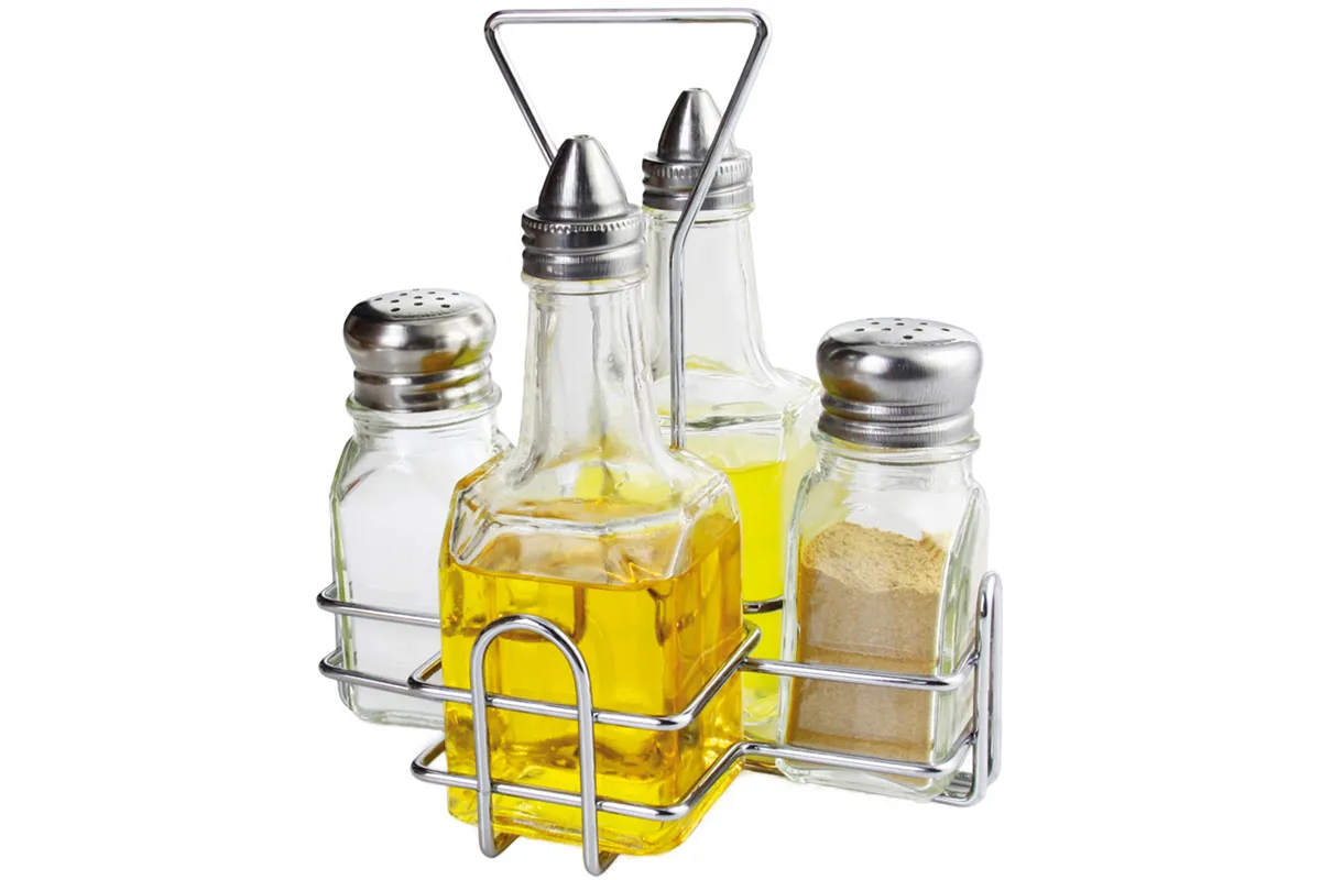 Zestaw 4-elementowy do przypraw Stalgast 362040