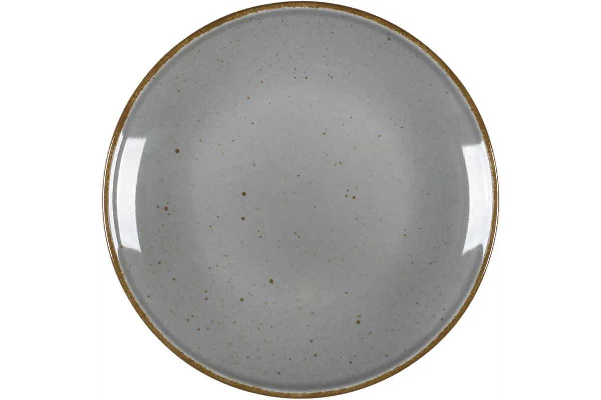 Talerz płytki, kolor szary, Hotel, Ø 210 mm Lubiana 390260