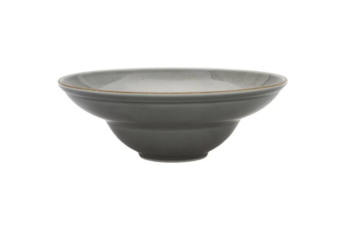 Talerz głęboki do pasty, kolor szary, Kaszub, Ø 260 mm Lubiana 390264