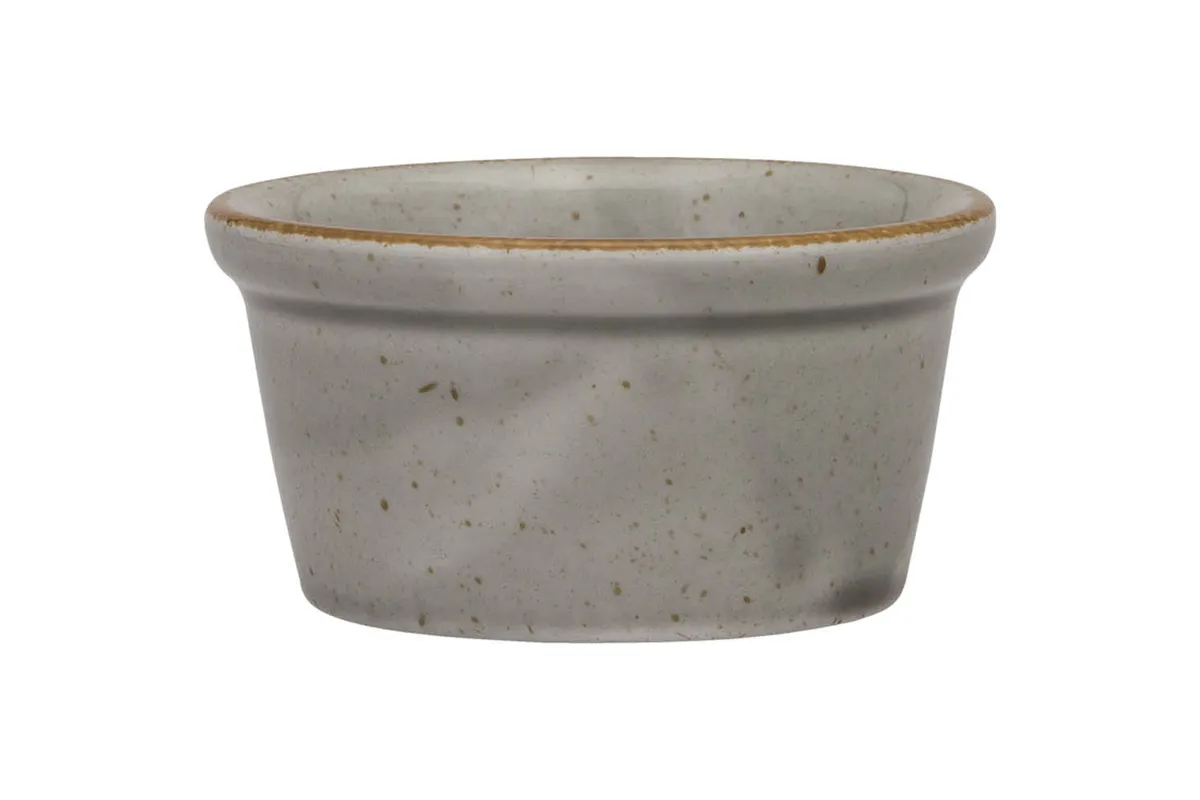 Kokilka, czarka do dipów, kolor szary, Ø 100 mm Lubiana 390265