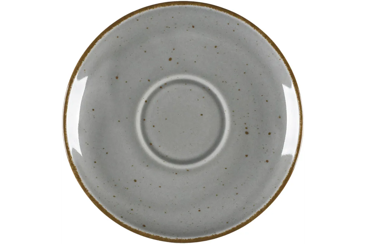 Spodek do filiżanki 390269, kolor szary, Aida, Ø 145 mm Lubiana 390270