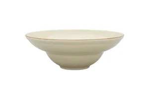 Talerz głęboki do pasty, kolor kremowy, Kaszub, Ø 260 mm Lubiana 390275
