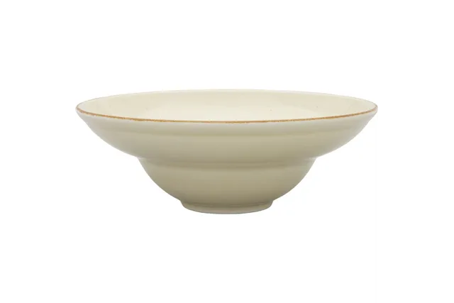Talerz głęboki do pasty, kolor kremowy, Kaszub, Ø 260 mm Lubiana 390275