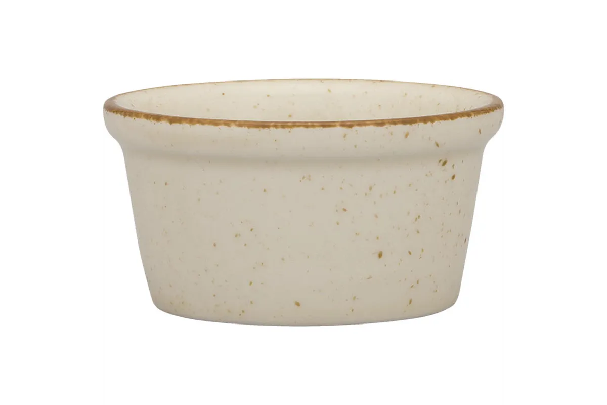 Kokilka, czarka do dipów, kolor kremowy, Ø 100 mm Lubiana 390276