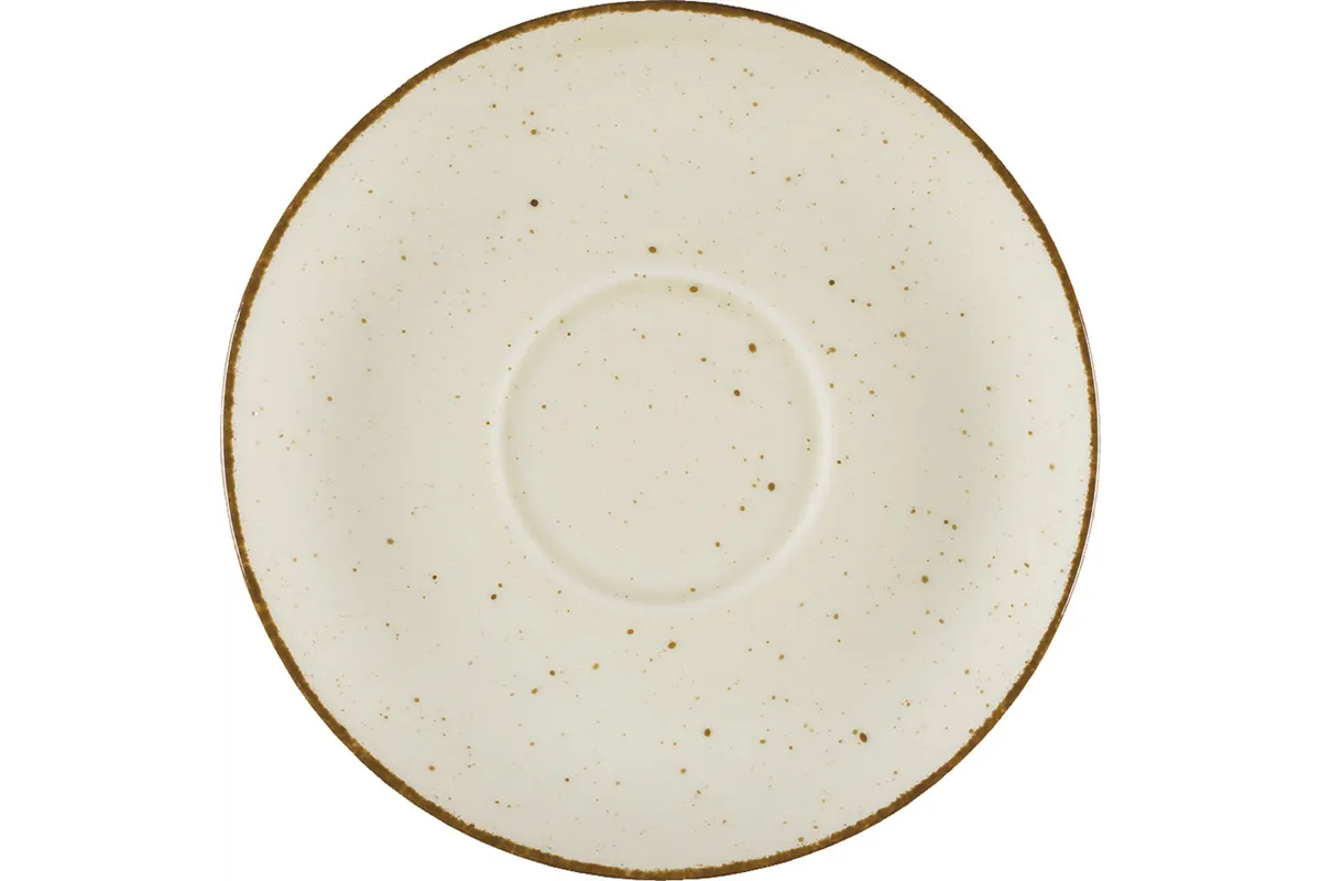 Spodek do filiżanki 390278, kolor kremowy, Aida, Ø 160 mm Lubiana 390279