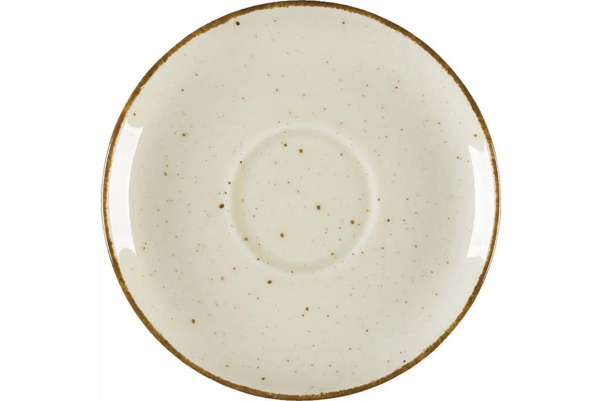 Spodek do filiżanki 390280, kolor kremowy, Aida, Ø 145 mm Lubiana 390281