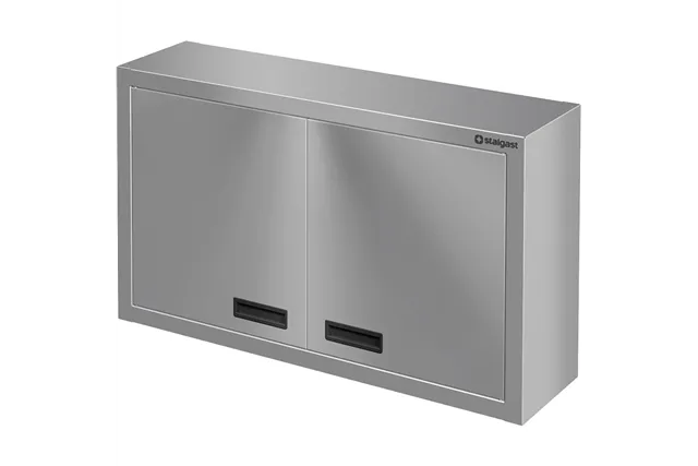 Szafka stalowa wisząca, drzwi skrzydłowe, 1200x400x600 mm Stalgast 615503