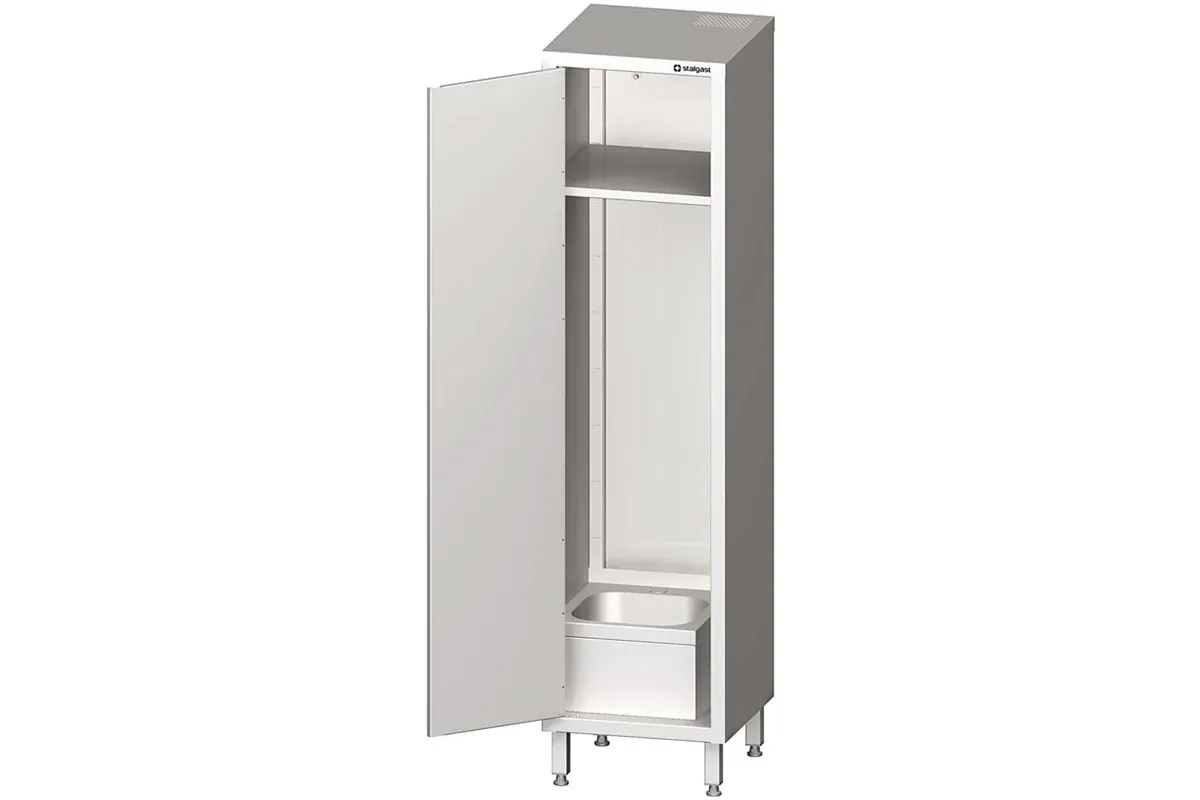 Szafa stalowa porządkowa ze zlewem, 500x500x2000 mm Stalgast 617000