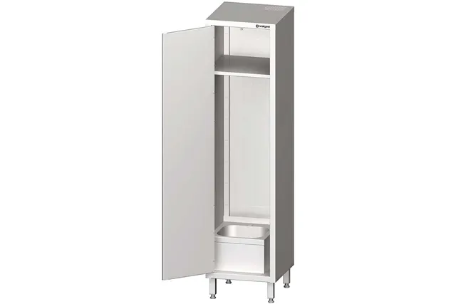 Szafa stalowa porządkowa ze zlewem, 500x500x2000 mm Stalgast 617000