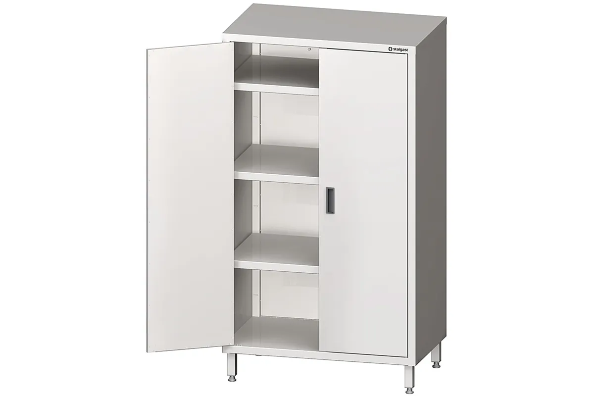 Szafa stalowa magazynowa, drzwi skrzydłowe, 1000x600x1800 mm Stalgast 617106