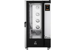 Piec konwekcyjno-parowy, STG Gastro z wózkiem, 20 GN 1/1, P 36.25 kW, U 400 V FM Industrial 9100903