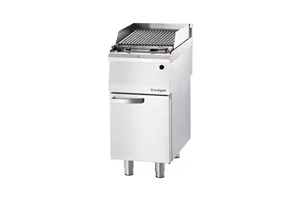 Lava grill gazowy, ruszt S, 400x700, 8.0 kW, G30/37 mbar Stalgast 9732130