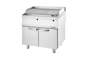 Lava grill gazowy, ruszt V, 800x700, 16.0 kW, G30/37 mbar Stalgast 9733030